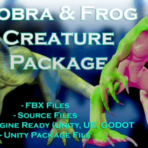 Cobra & Frog Creature Package Title Image